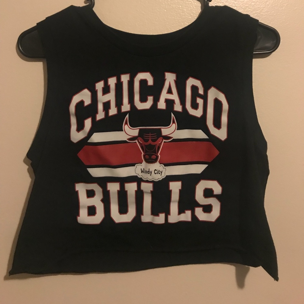 Chicago bulls crop top